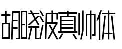 胡晓波真帅体