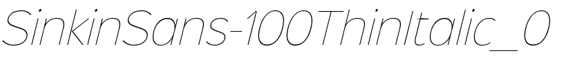 SinkinSans-100ThinItalic_0